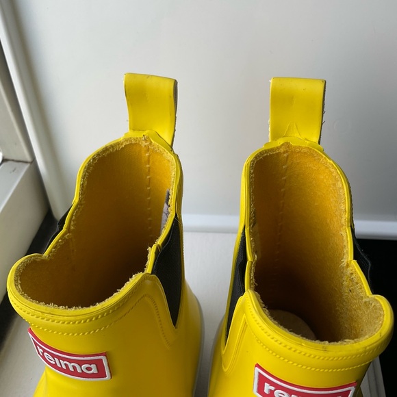 Reima | Yellow Rain Boots for Toddlers | Size 8 - Picture 6 of 10